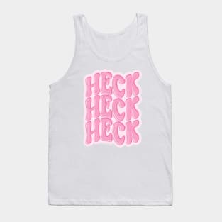 Triple Heck (Pink) Tank Top